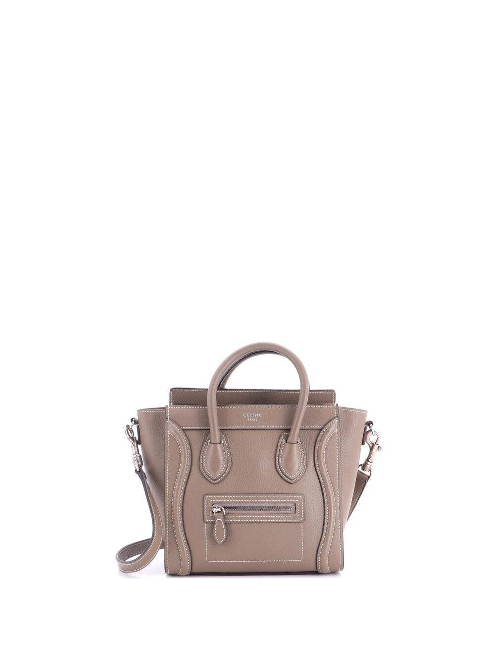 Celine Luggage Bag Grainy Leather Nano #288721C12B